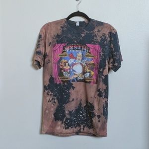 John Hiatt Mystic Pinball Bleached T-shirt S